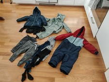 Kleiderpaket Jungen 98 Winter - 11 Teile inkl. Skianzug