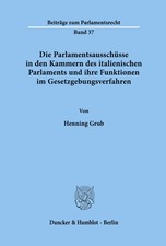Die Parlamentsausschüsse in den Kammern des ...
