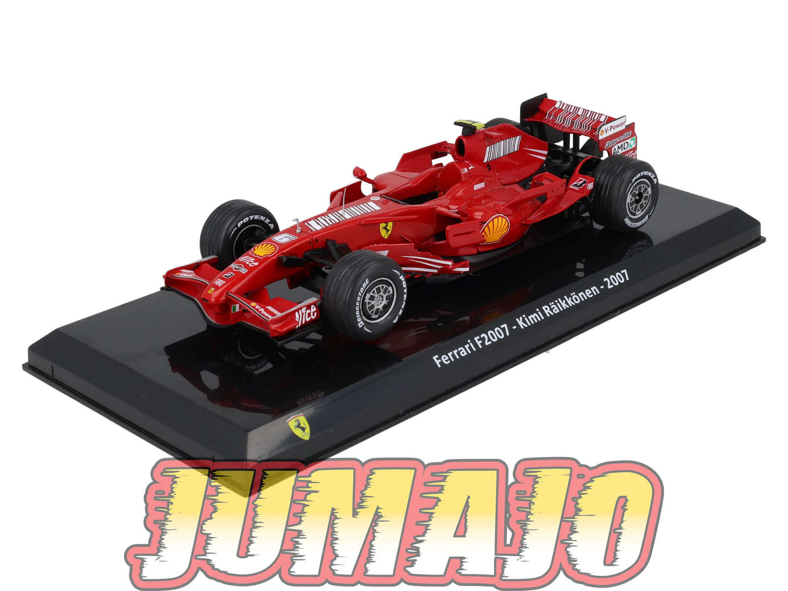 VQFF24 Voiture 1/24 Altaya Formule 1 FERRARI F2007 2007 #6 K.Raikkonen miniature en métal