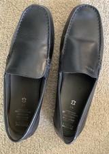Geox men  s Leather Loafer Black Size EU41 US 8 men size