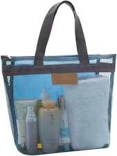 Mesh Shower Caddy Bag, Quick Dry Portable Tote Bag and Inner Pocket, Lightweigh