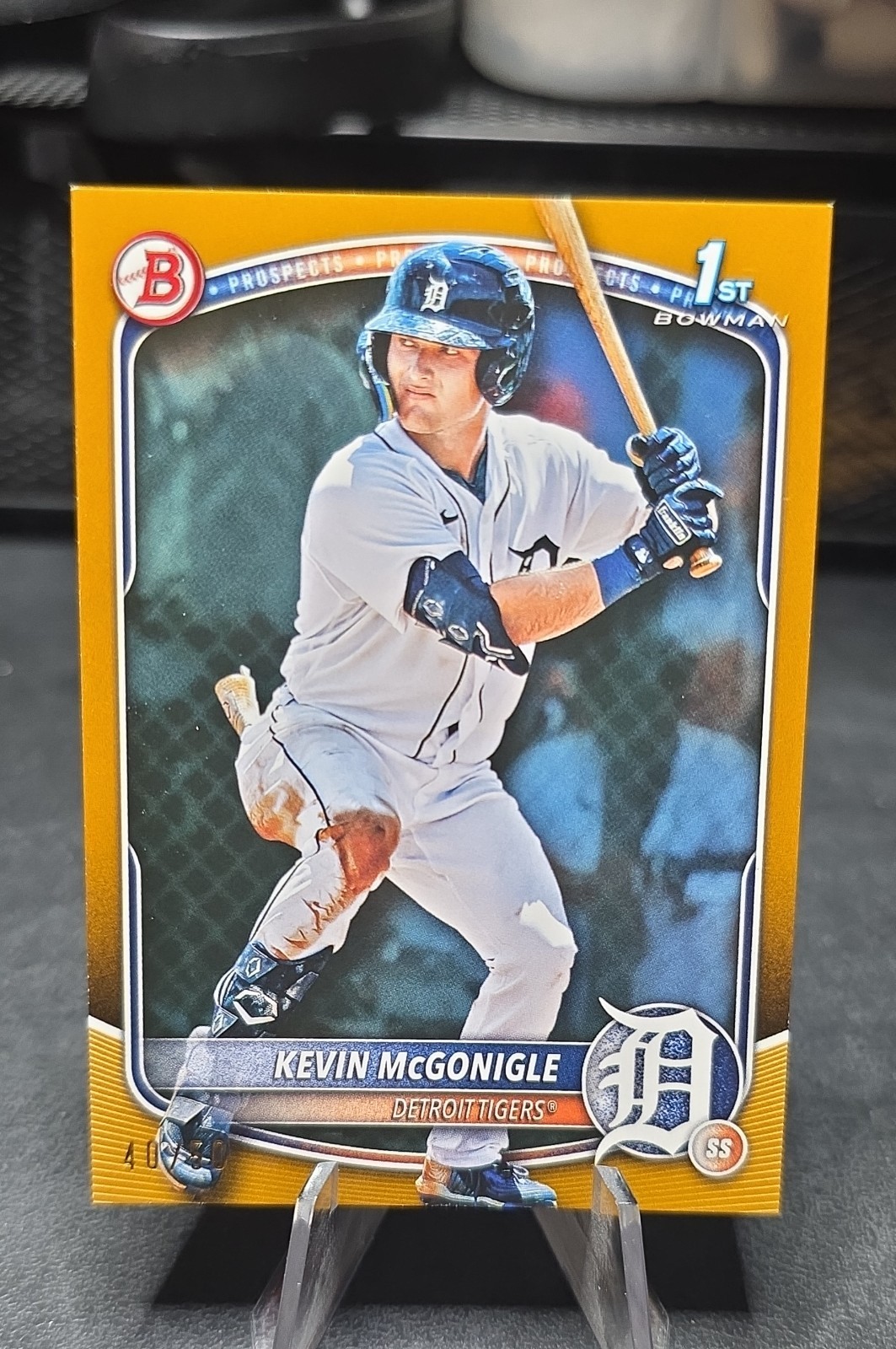 Kevin McGonigle 2025 1st Bowman Prospect Paper Gold /50 #BP-79