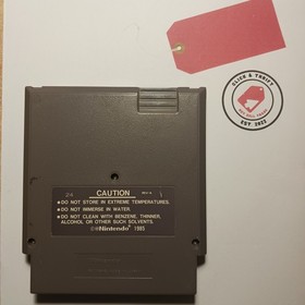 Nintendo Double Dribble NES Cartridge Video Game With Dust Sleeve