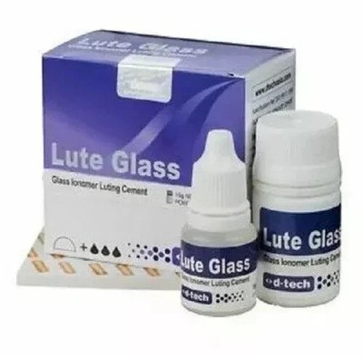 Permanent Dental Cement Crown Bridge Veneer Luting Adhesive Glass Ionomer 4.5 av