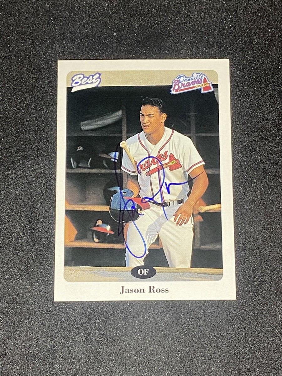 Jason Ross 1996 Best Danville Braves #18 Auto Autographed Signed