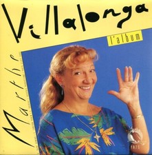 DISC 45 T Marthe VILLALONGA L'Album & Postcard VGC pied-noirs Algeria