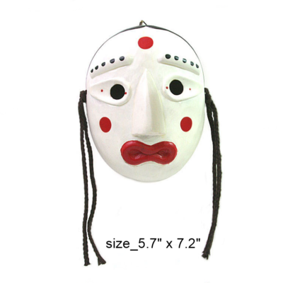 その他 hahoetal mask Korean traditional Hahoetal mask Korean traditional wooden