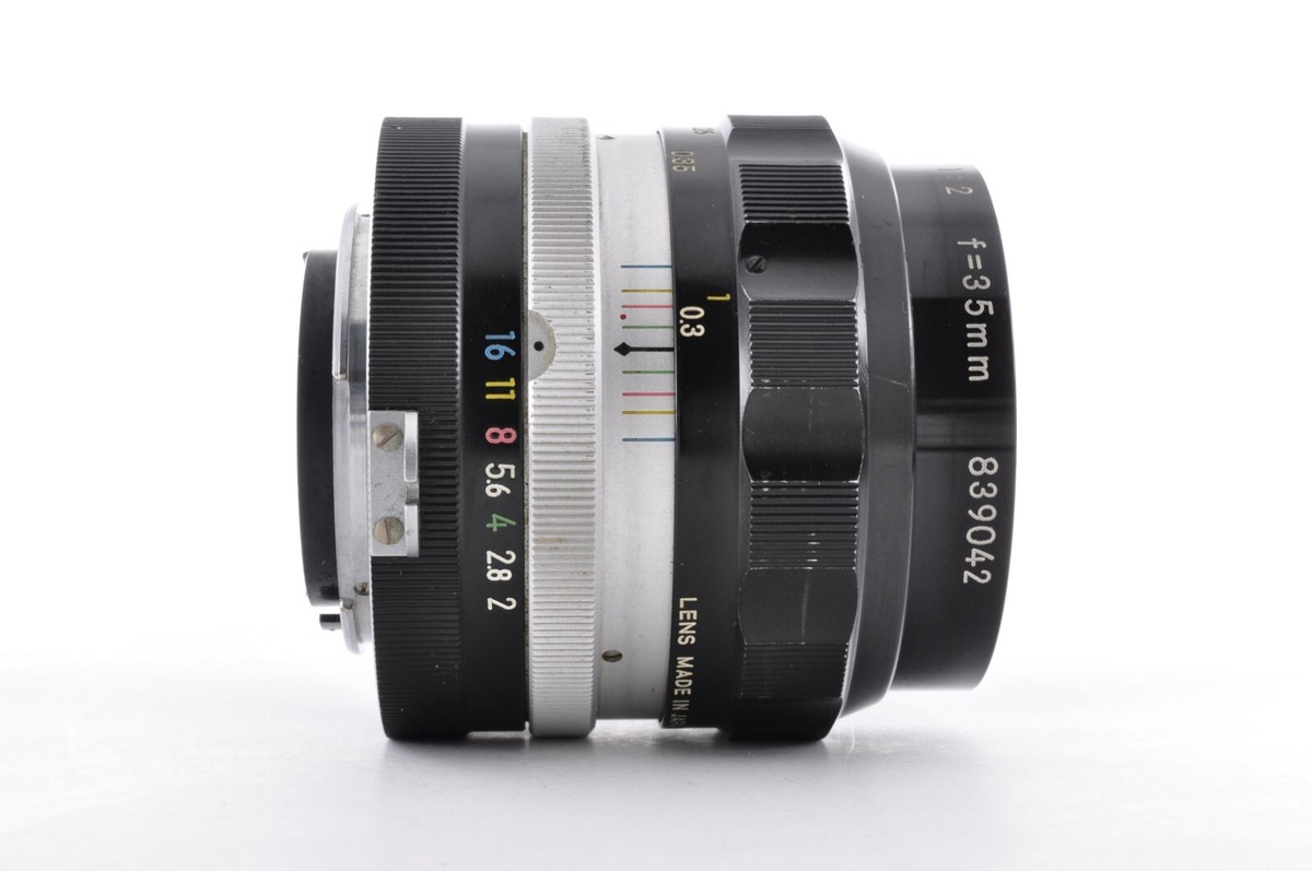 【極美品】動作◎ ニコン Nikkor-o Auto 35mm F2 914 Legacy Lens Review: Nikkor-O 35mm f2 Pre-Ai - The Noisy Shutter