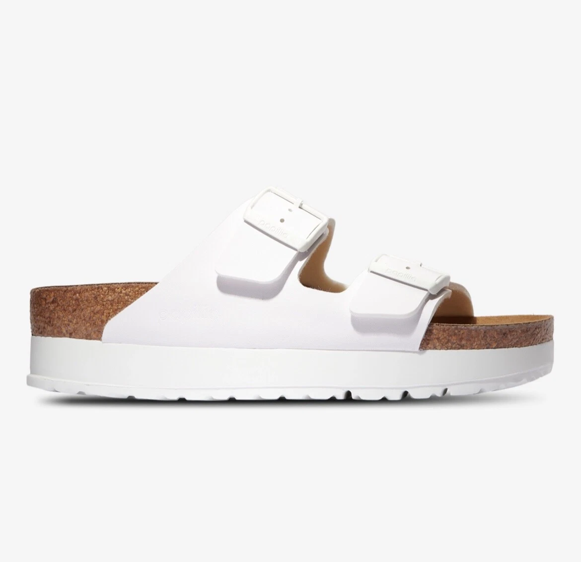 BIRKENSTOCK ARIZONA FLEX BIRKO-FLOR PLATFORM SANDALS NWB