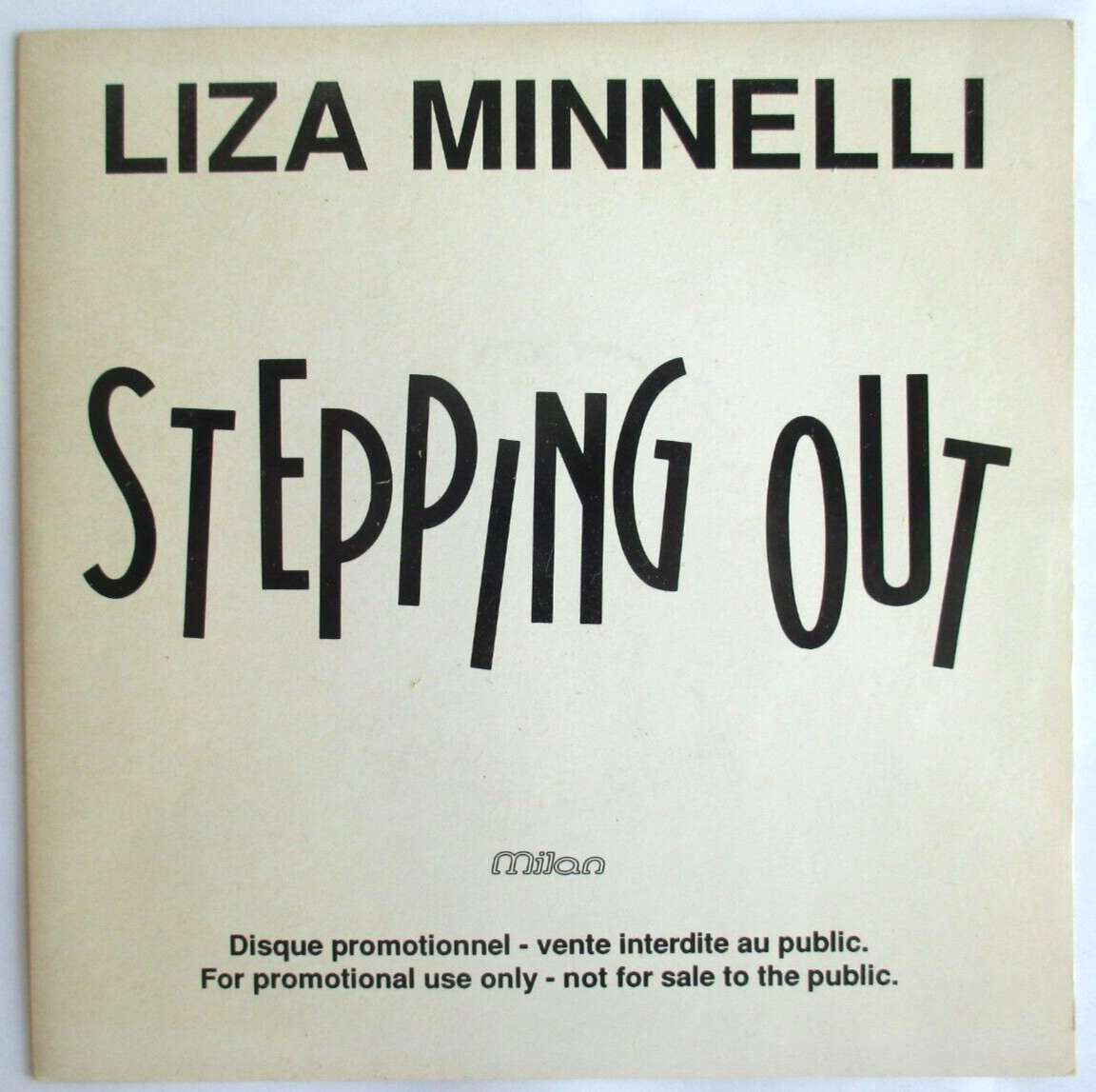 Liza Minnelli France Promo SP (7