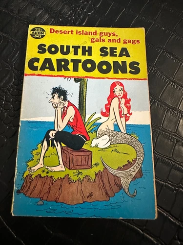 1955 SOUTH SEA CARTOONS paperback book AVON 643 NICE