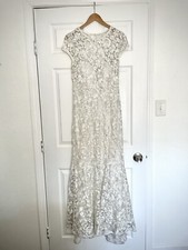 lace wedding dress size 10