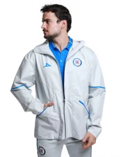 NEW COLLECTION CRUZ AZUL 2025-2026 TRAINING JACKET GREY PIRMA LIGA MX MEN MEXICO