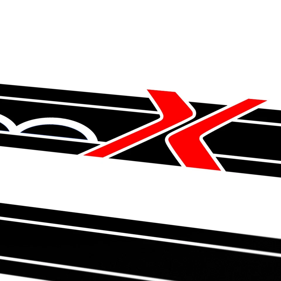 Calcomanías adhesivas laterales Fiat 500X - Gráficos de vinilo premium para automóvil para un aspecto personalizado Foto 3 de 3