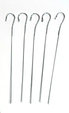 Pack of 5 Wire Hanger for All Hanging Orchid Baskets, 4 strand 20" galvanized