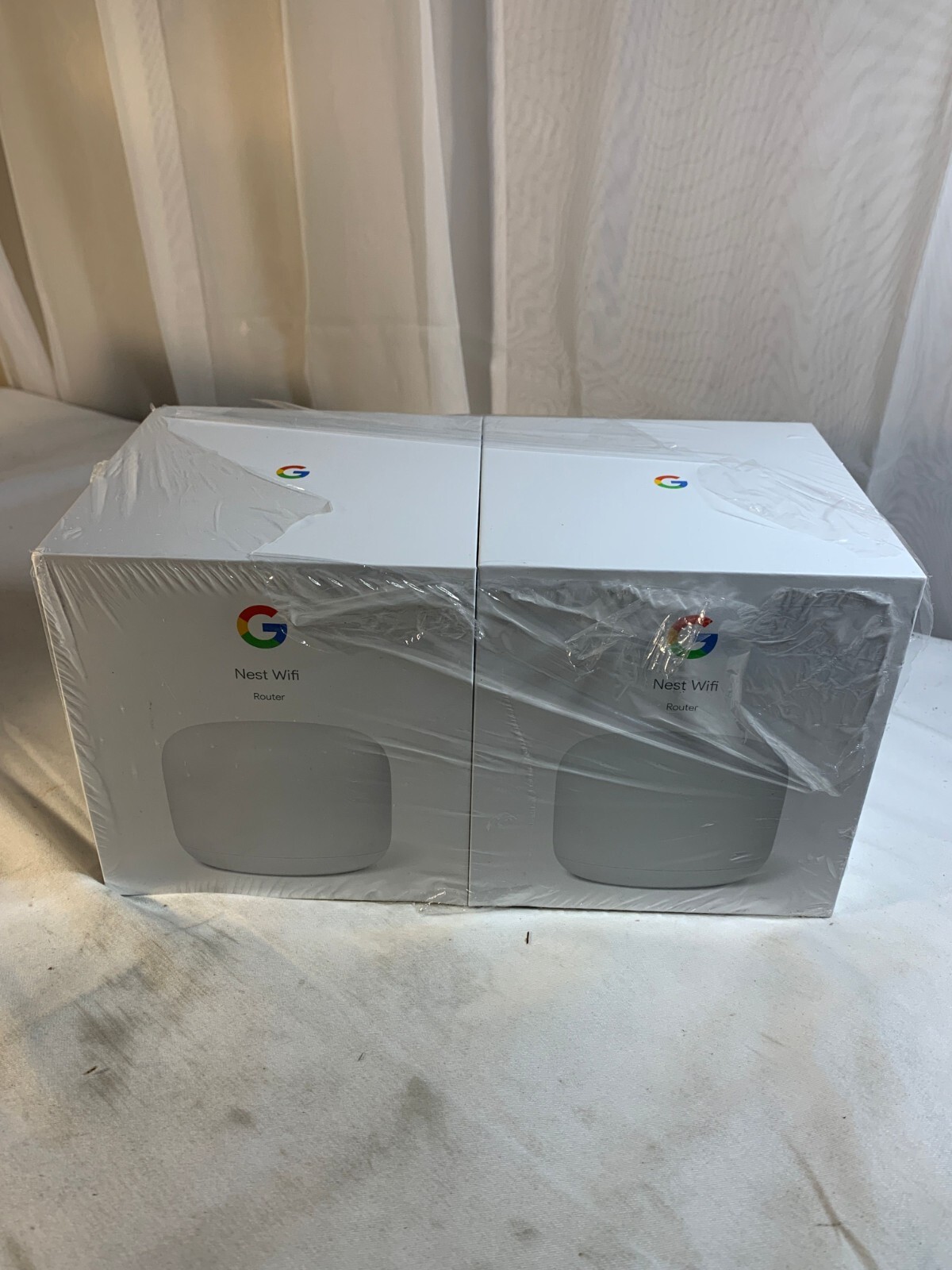 Google+Nest+Wi-Fi+2200Mbps+Dual-Band+Wi-Fi+Router+-+White+-+2+Pack+ ...