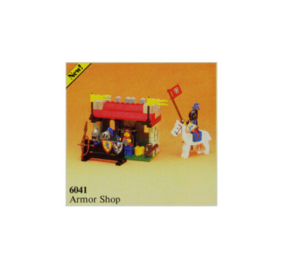 LEGO Castle, Lion Knights Set 6041, Armor Shop | eBay