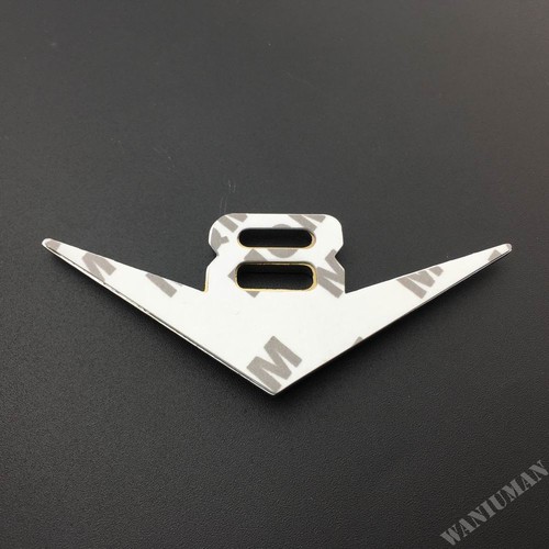 Metal Chrome V8 Vntage Car Auto Trunk Tailgate Rear Emblem Badge Decal Sticker E - Foto 10