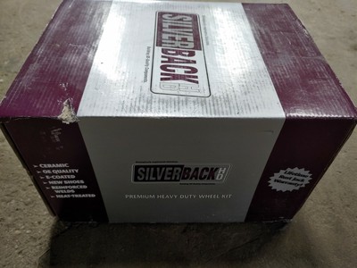 New Silverback WK4591DX-23KSB 7.5'' x 12.25'' Meritor Dexter Lowboy Wheel Kit 