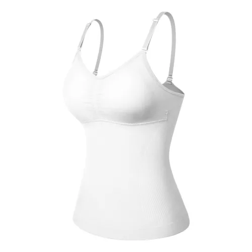 Lady Cami Tummy Firm Control Body Shaper Slimming Waist Shapewear Seamless Vest - Picture 25 of 41