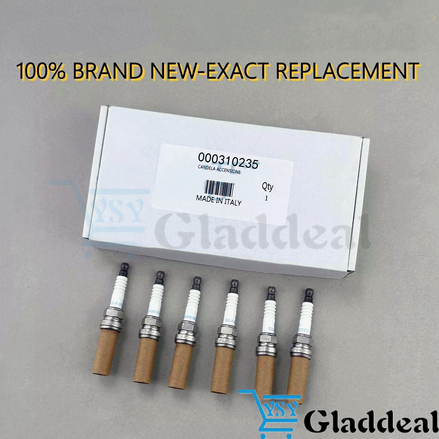 NEW Spark Plugs Kits Fits Maserati Ghibli, Quattroporte & Levante 000310235