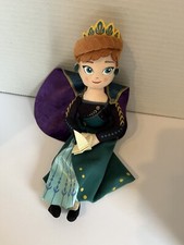 Disney Anna Frozen Talking Princess Plush Doll 10  Works