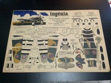 Grande planche à découper Ingenia Avion Hawker Typhoon