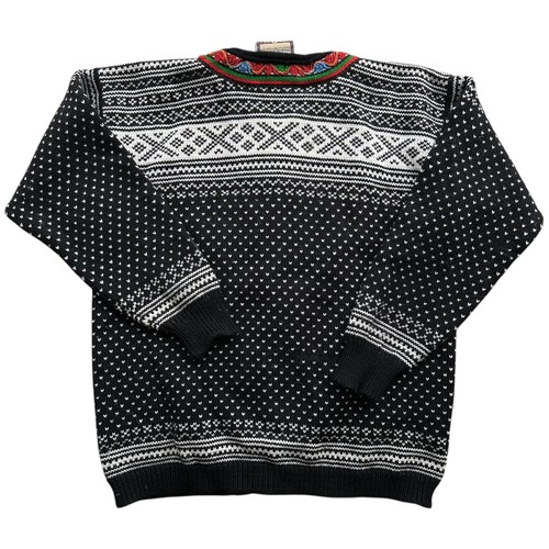 Cardigan maglione sci vintage DALE OF NORWAY classico sede 100% lana M - Foto 2 di 9