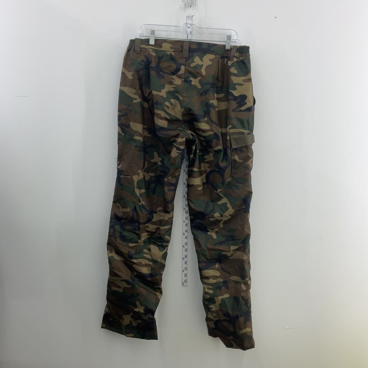 個人装備 WOODLAND CAMO CARGOS VTG 90s Woodland Camo Combat Cargo Pants Men's Medium Short