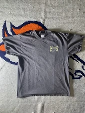 Hot Leathers 2014 Bike Gray Week Shirt Mens L Daytona Beach Has Flaws!!