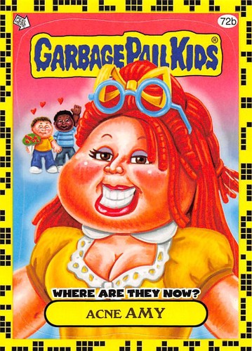 GARBAGE PAIL KIDS 2011 FLASHBACK SERIES 2 PICK-A-CARD YELLOW BASE STICKERS TOPPS - Picture 288 of 321