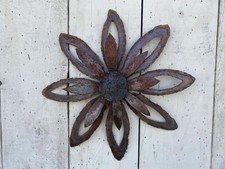 Decorative Petals Medium Hanging Metal Flower- Wall Art