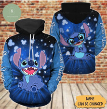 Personalized Stitch 3D HOODIE The Mother Day Gift Christmas Gift Halloween Gift