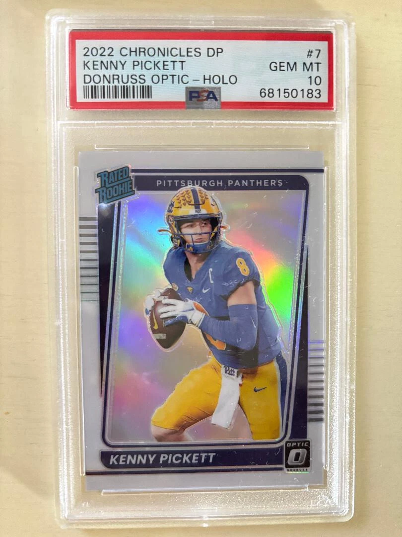 Kenny Pickett Panini Chronicles Draft Picks Donruss Optic #7 Holo