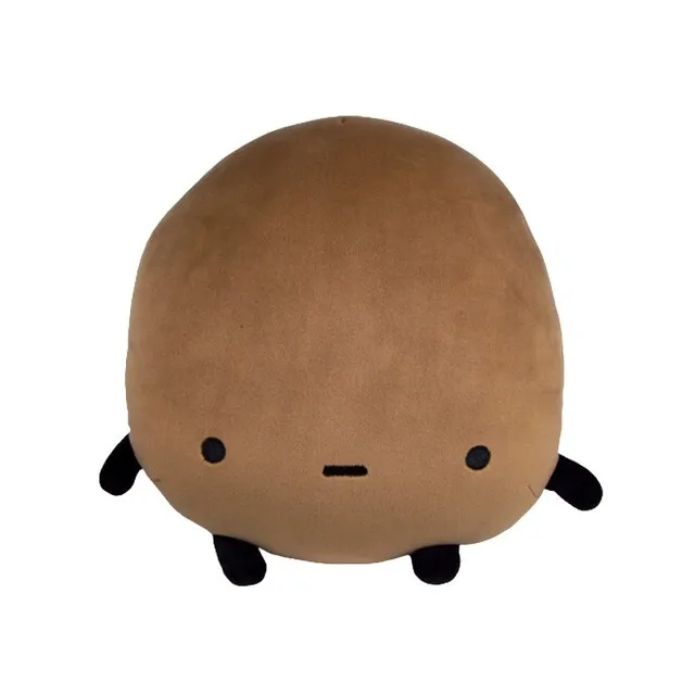 35cm Cute Potato Plush Toy Japanese Style Sad Potato Doll Soft Stuffed  Sleeping