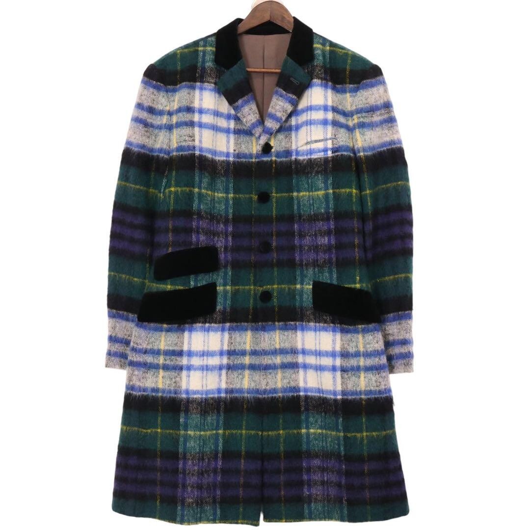 Jean Paul Gaultier Homme Chester Coat Tartan Check Archive  