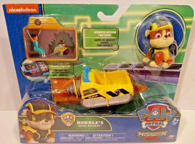 paw patrol mini miner