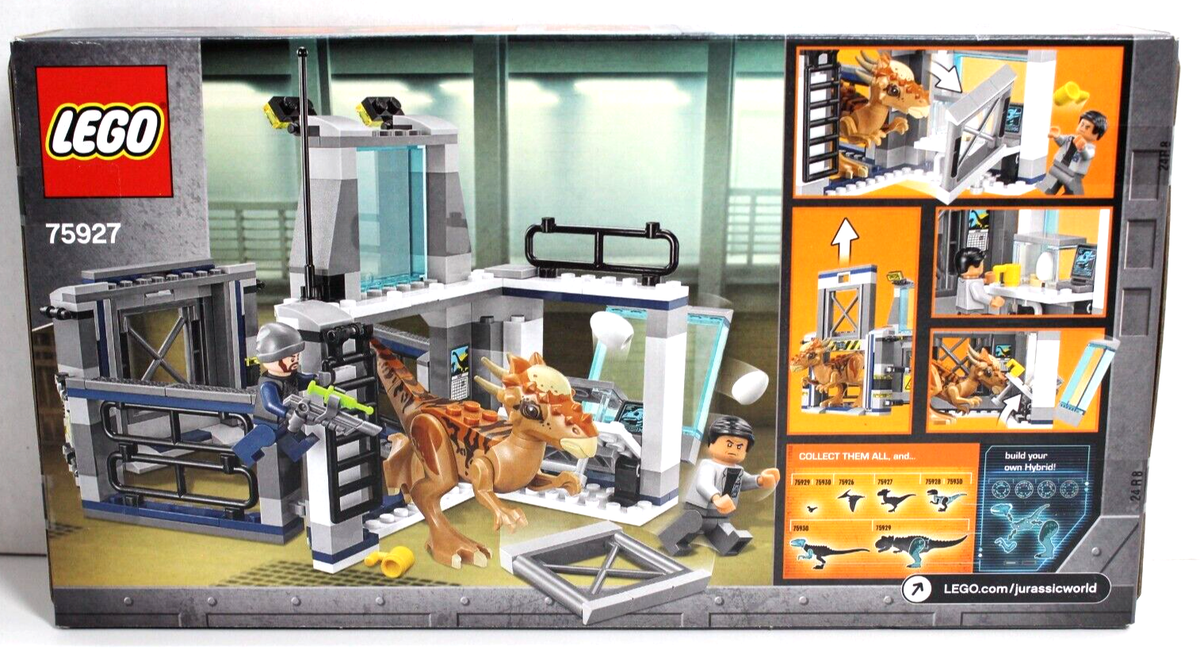 LEGO JURASSIC WORLD 75927 STYGIMOLOCH BREAKOUT NEW 222 PIECES NEW