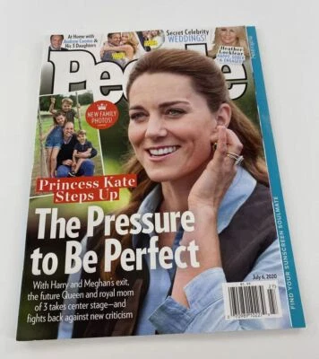 People Magazine July 6 2020 Princess Kate Middleton The Pressure to be Perfect - Image 1 of 4