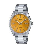 Casio Herrenuhr Edelstahl Datum 38Mm Gelb MTP-1302PD-9AVEF