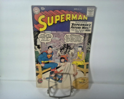 Superman #131 August 1959 DC Comics Lois Lane Superboy Mr. Mxyzptlk Supertwins