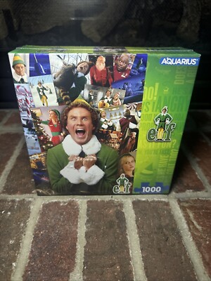 Elf Movie Collage Jigsaw Puzzle 1000 Piece Will Ferrel Aquarius 20 x28 