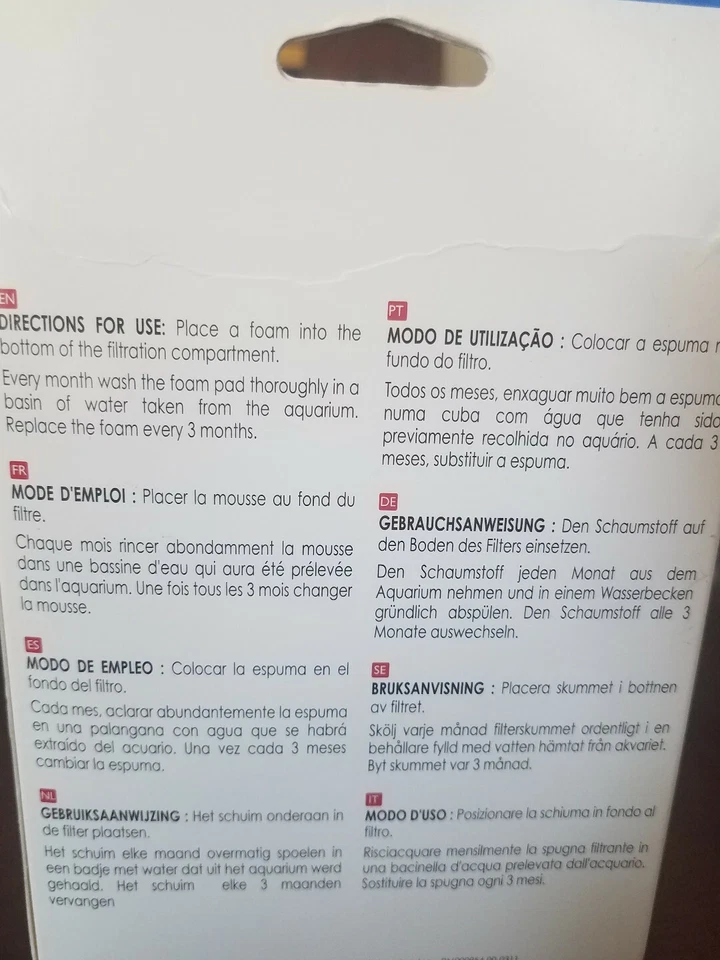 2 Pre-filtration Almohadillas Para Api Nexx Filtro - Tamaño 4 - Imagen 3 de 4