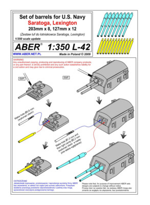 Jeu De Détails (Barils & Périscopes) Pour Sous-marin Type VII - Échelle 1:350 - ABER Models RE-350 L66 - NEUF
