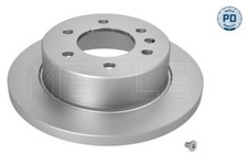 MEYLE 2x Discos de Freno Traseros Completo Recubierto para Mercedes Sprinter