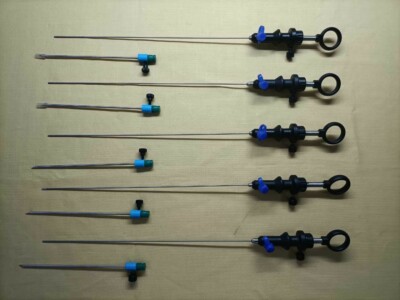 5 pcs Laparoscopic SS Stryker Minilab Alligator Forceps 3mm Surgical Instruments