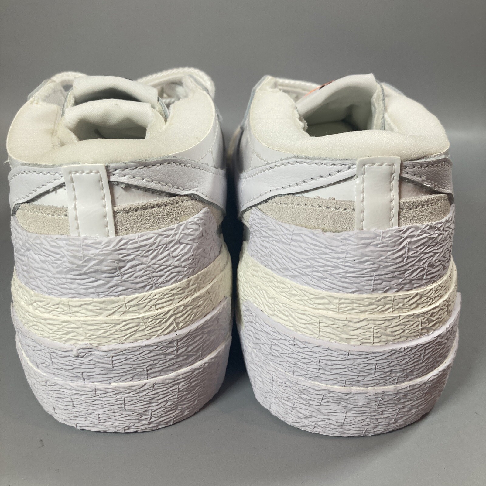 SACAI X NIKE Size 10.5 Nike Blazer Low x Sacai Shiny White 2022