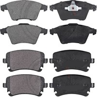 Set BeläGe Schuhe BremsbeläGe Vorne Und Hinten FüR VW Transporter V Furg