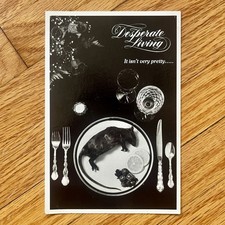 Vintage 80s Desperate Living Postcard 1981 John Waters Cult Movie Promo New Line