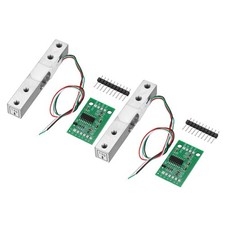 2 Set Digital Load Cell Sensor 1KG  HX711 Module Weighing Sensor A/D 20x33mm